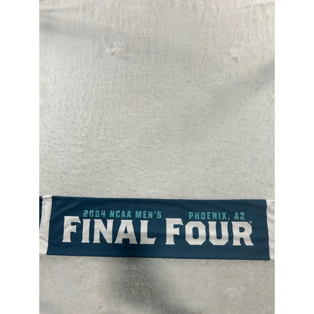 NCAA 2024 Mens Final Four Phoenix Scarf Road Ends Here Capital One Navy Red